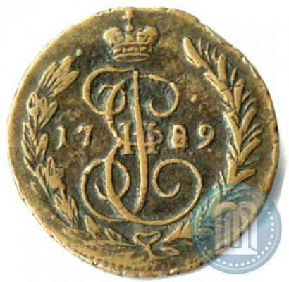 Фото 1 копейка 1789 года ЕМ 