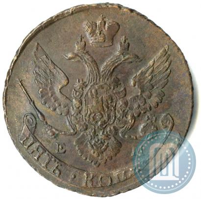 Picture 5 kopecks 1794 year ЕМ 