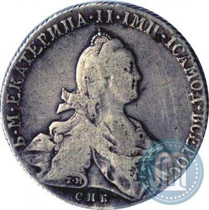 Picture 1 rouble 1772 year СПБ-ЯЧ-Т.И. 