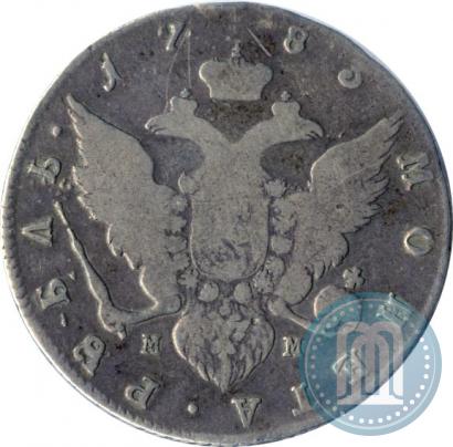 Фото 1 рубль 1783 года СПБ-ММ 