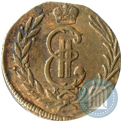 Picture 1 kopeck 1776 year КМ 