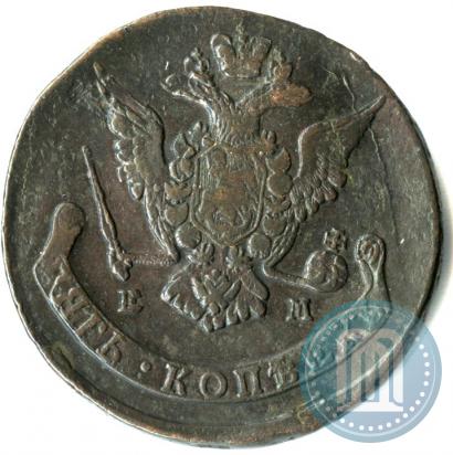 Фото 5 копеек 1771 года ЕМ 