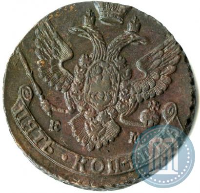 Picture 5 kopecks 1789 year ЕМ 