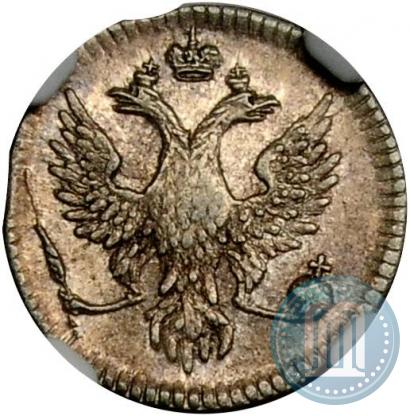 Фото 2 копейки 1757 года  "Ливонез"