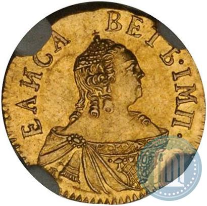 Фото Полтина 1756 года  