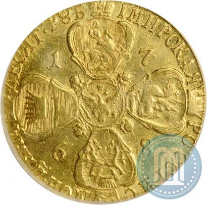 Фото 10 рублей 1768 года СПБ 