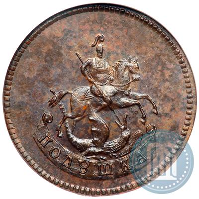 Фото Полушка 1757 года  
