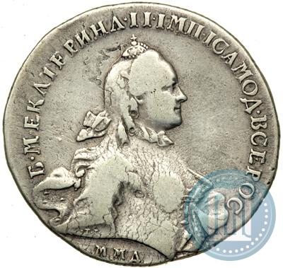 Picture 1 rouble 1762 year ММД-ДМ 