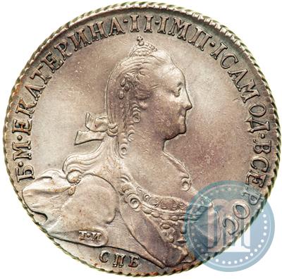 Фото 1 рубль 1774 года СПБ-ФЛ 
