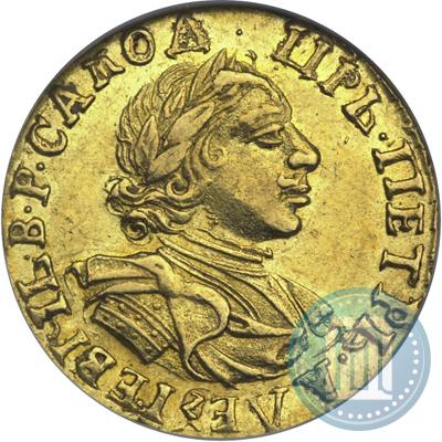 Фото 2 рубля 1720 года  