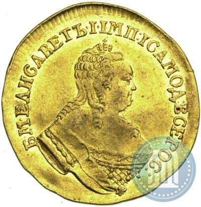Picture 1 ducat 1751 year  "St. Andrew on the reverse"