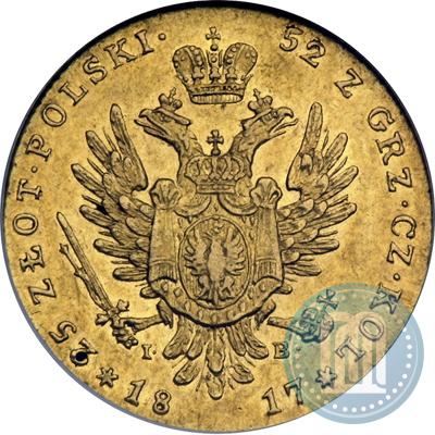 Фото 25 злотых 1817 года IB 
