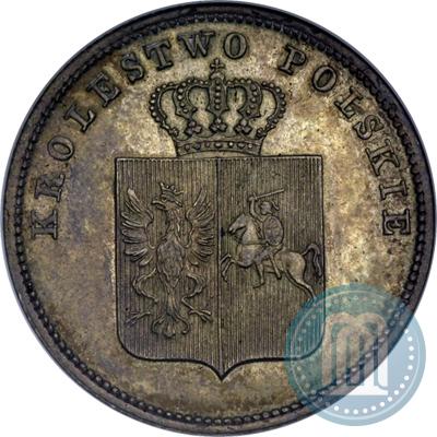 Фото 2 злотых 1831 года KG "Польское восстание"