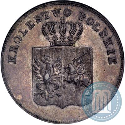 Picture 5 złotych 1831 year KG "Polish uprising"