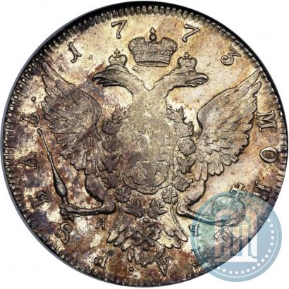 Фото 1 рубль 1773 года СПБ-ЯЧ-Т.И. 