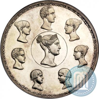 Фото 1,5 рубля - 10 злотых 1836 года П.У. "Семейный"