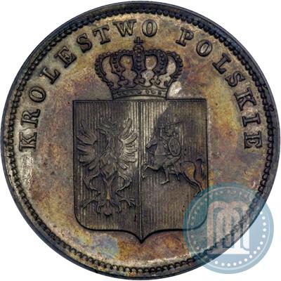 Picture 2 złote 1831 year KG "Polish uprising"