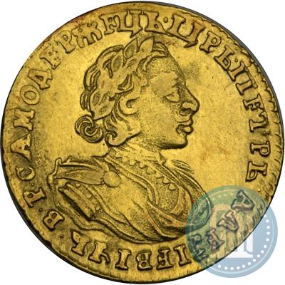 Picture 2 roubles 1721 year  