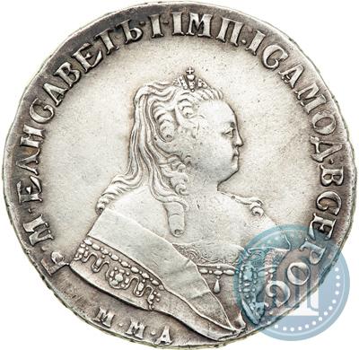Picture 1 rouble 1749 year ММД 