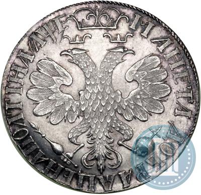 Picture Poltina 1705 year  "Portrait by F. Alekseev"