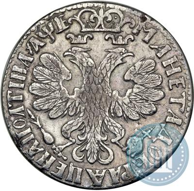 Picture Poltina 1705 year  "Portrait by F. Alekseev"