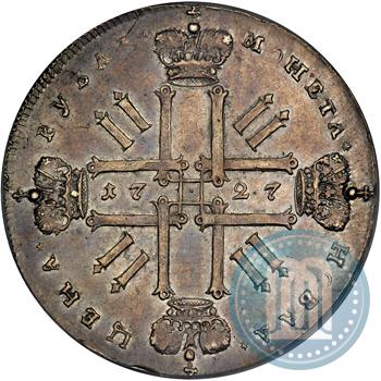 Picture 1 rouble 1727 year  "Moscow type"