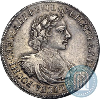 Picture 1 rouble 1718 year OK-L 