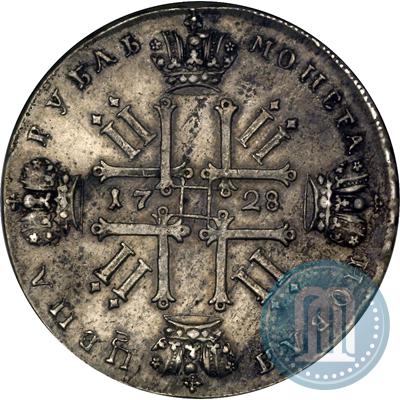 Фото 1 рубль 1728 года  "Тип 1728"