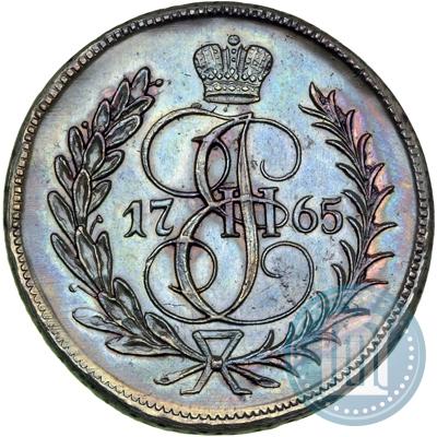 Фото 1 копейка 1765 года  