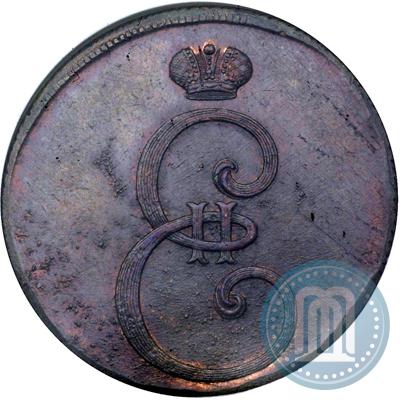 Picture 4 kopecks 1796 year  