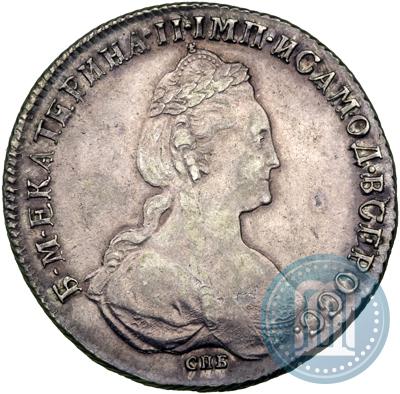 Фото 1 рубль 1782 года СПБ-ИЗ 