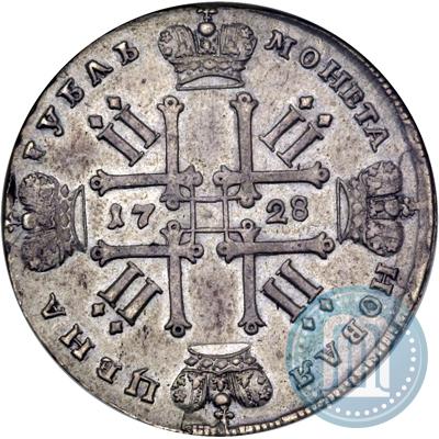 Picture 1 rouble 1728 year  "Type of 1728"
