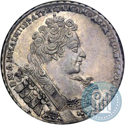 Picture 1 rouble 1732 year  