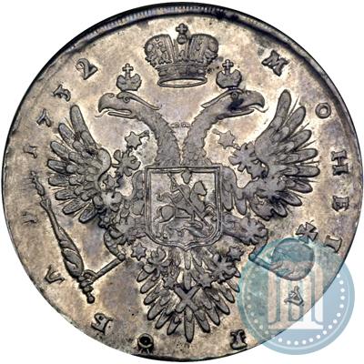Picture 1 rouble 1732 year  