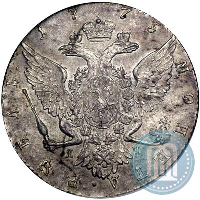Picture 1 rouble 1773 year СПБ-ЯЧ-Т.И. 