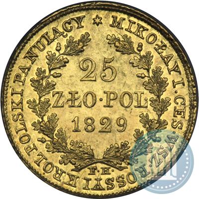 Picture 25 złotych 1829 year FH 