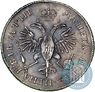 Фото 1 рубль 1718 года OK-L 