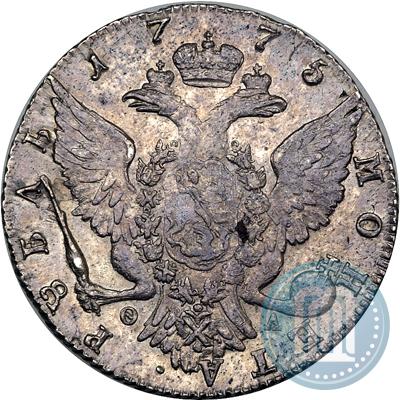 Фото 1 рубль 1775 года СПБ-ФЛ 