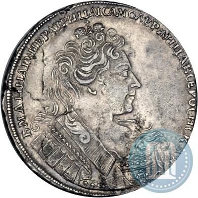 Фото 1 рубль 1731 года  
