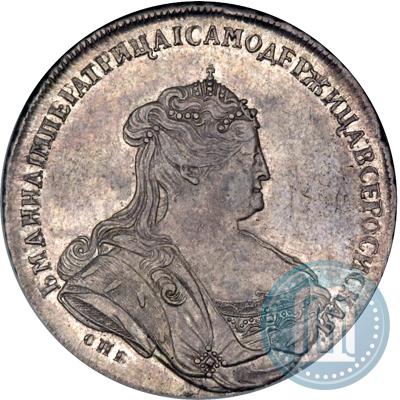 Picture 1 rouble 1738 year СПБ "Petersburg type"