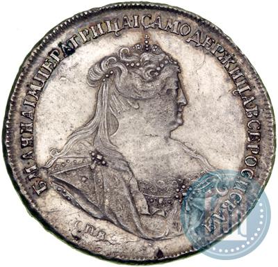 Picture 1 rouble 1740 year СПБ "Petersburg type"