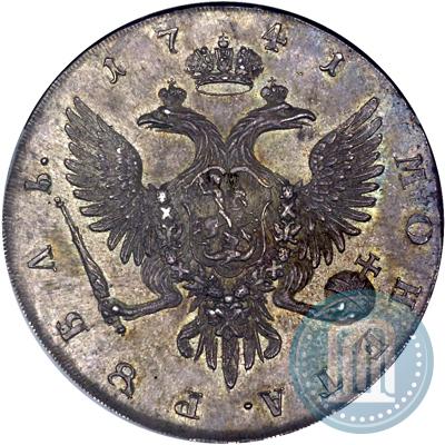 Picture 1 rouble 1741 year СПБ 