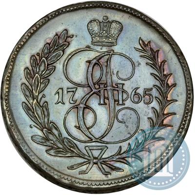 Фото 1 копейка 1765 года  