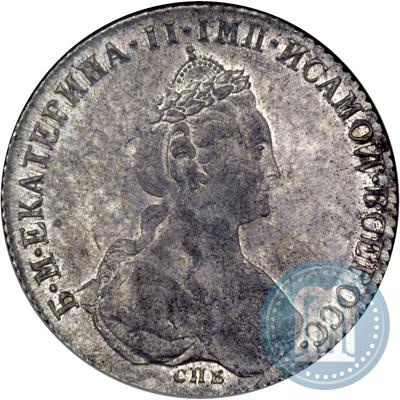 Picture 1 rouble 1780 year СПБ-ИЗ 