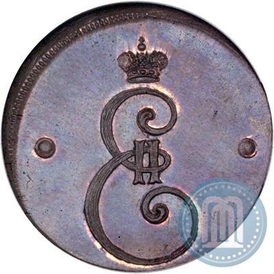 Picture 2 kopecks 1796 year  