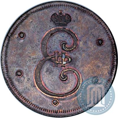 Picture 5 kopecks 1796 year  "With Monogram"