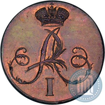Picture 2 kopecks 1802 year  "With monogram. Pattern"
