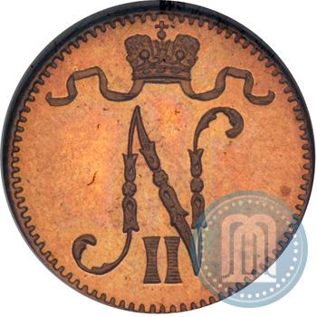 Фото 1 пенни 1916 года  