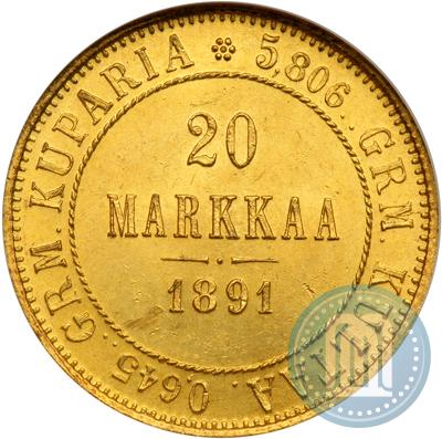 Фото 20 марок 1891 года L 