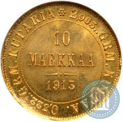 Picture 10 markkaa 1913 year S 